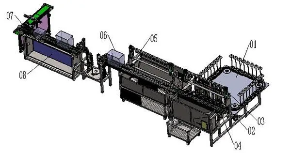 Машина за разглобяване за рязане и шлифовъчни дискове